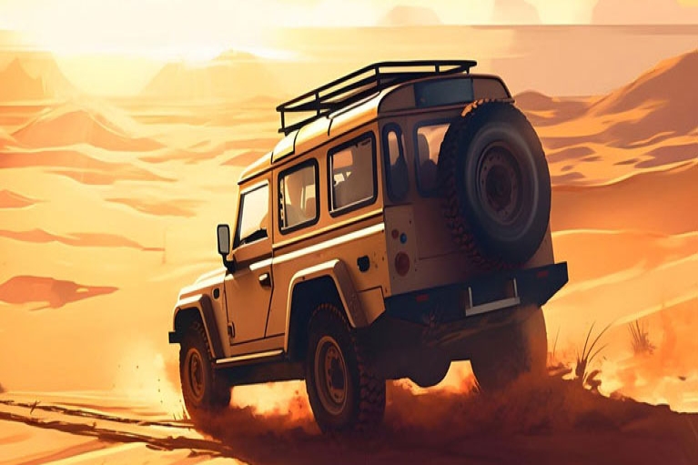 Imagine How Incredible Art Of Photos Of Cars In A Desert Safari Can Be Amazing